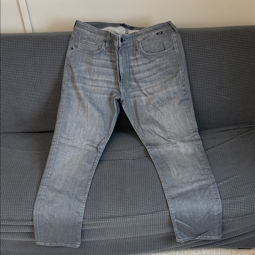 Mavi Light Gray Straight Jeans